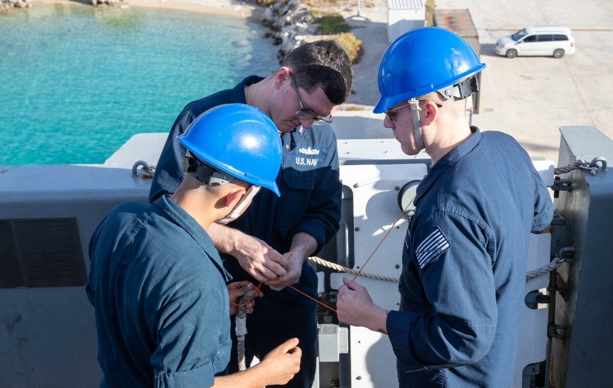 Το αμερικανικό αεροπλανοφόρο USS Gerald Ford στη Σούδα