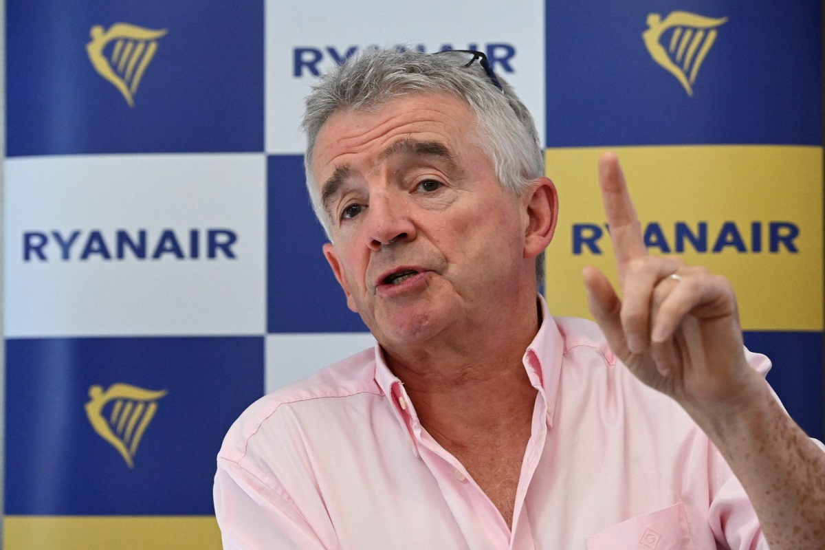 O CEO της Ryanair, Μάικλ Ο’ Λίρι © EPA/MAURIZIO BRAMBATTI