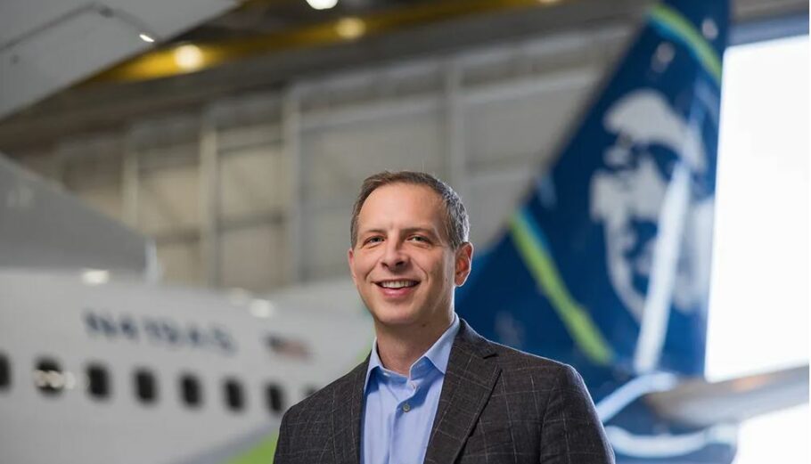 Ο Shane Tackett, οικονομικός διευθυντής της Alaska Airlines © Alaska Airlines