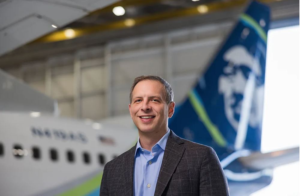 Ο Shane Tackett, οικονομικός διευθυντής της Alaska Airlines © Alaska Airlines