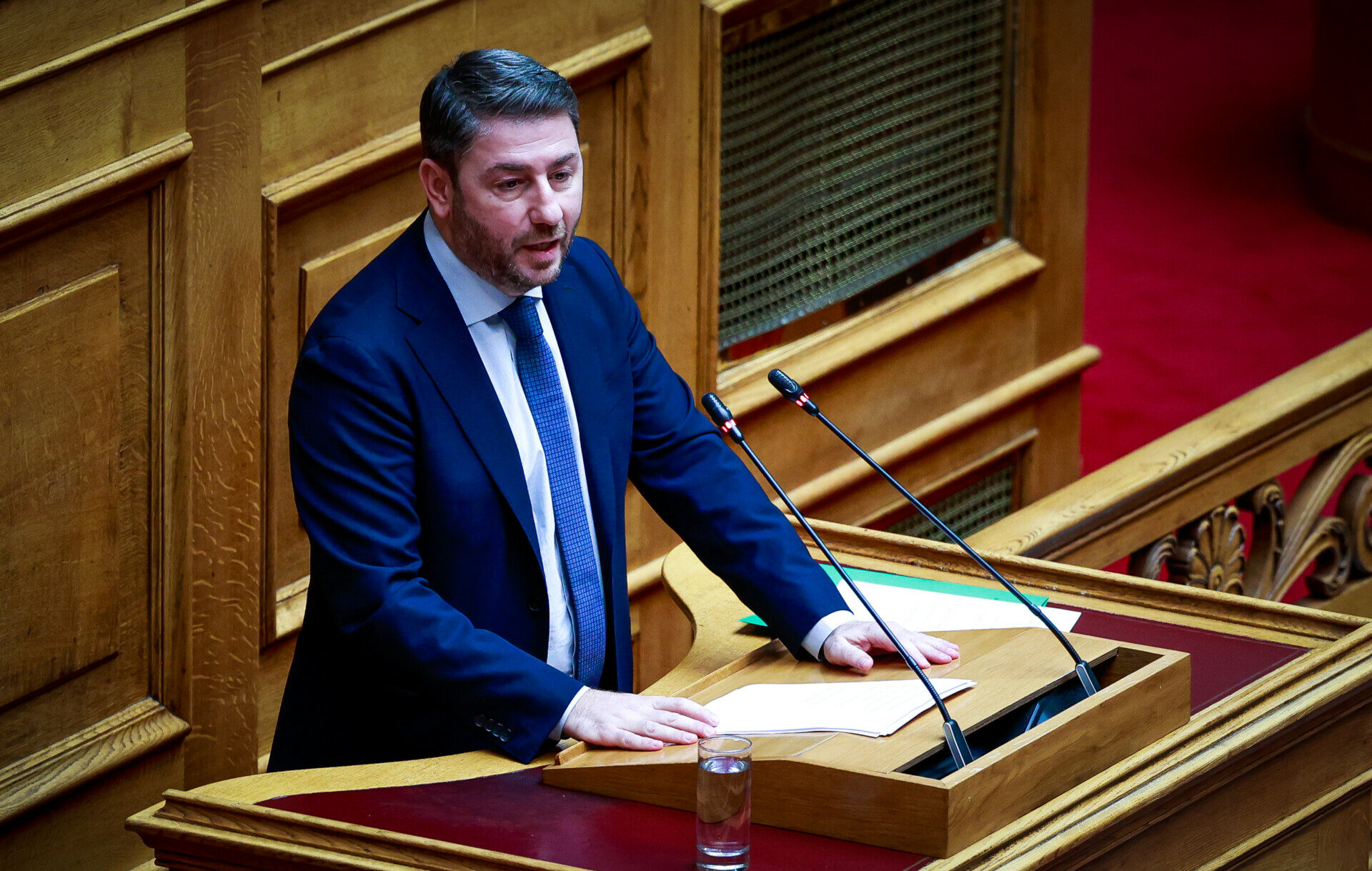 O Nίκος Ανδρουλάκης στη συζήτηση στην Ολομέλεια της Βουλής, των άρθρων και του συνόλου του σχεδίου νόμου "Δάνεια. Διαφάνεια, ανταγωνισμός, προστασία των ευάλωτων - Ενσωμάτωση της Οδηγίας (ΕΕ) 2021/2167, επανεισαγωγή του προγράμματος "ΗΡΑΚΛΗΣ" και άλλες επείγουσες διατάξεις@eurokinissi