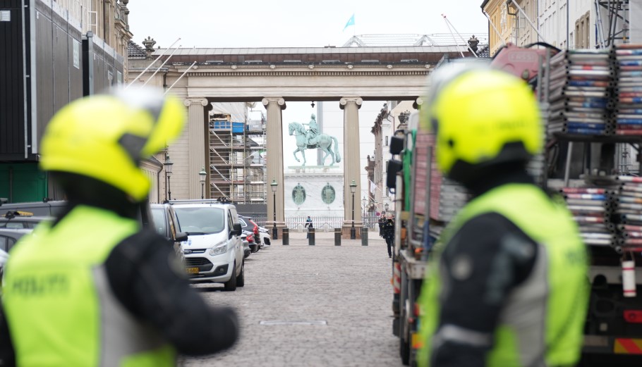 Αστυνομικοί στη Δανία © EPA/Martin Sylvest