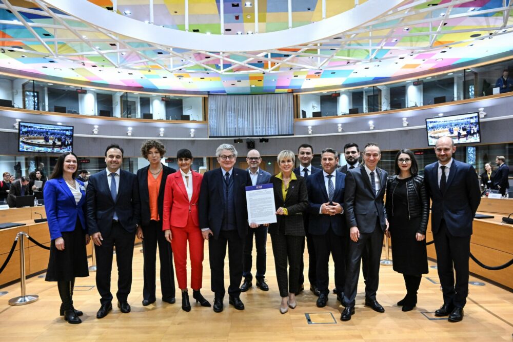 Το Συμβούλιο Υπουργών Τηλεπικοινωνιών της Ευρωπαϊκής Ένωσης στις Βρυξέλλες © ΔΤ
