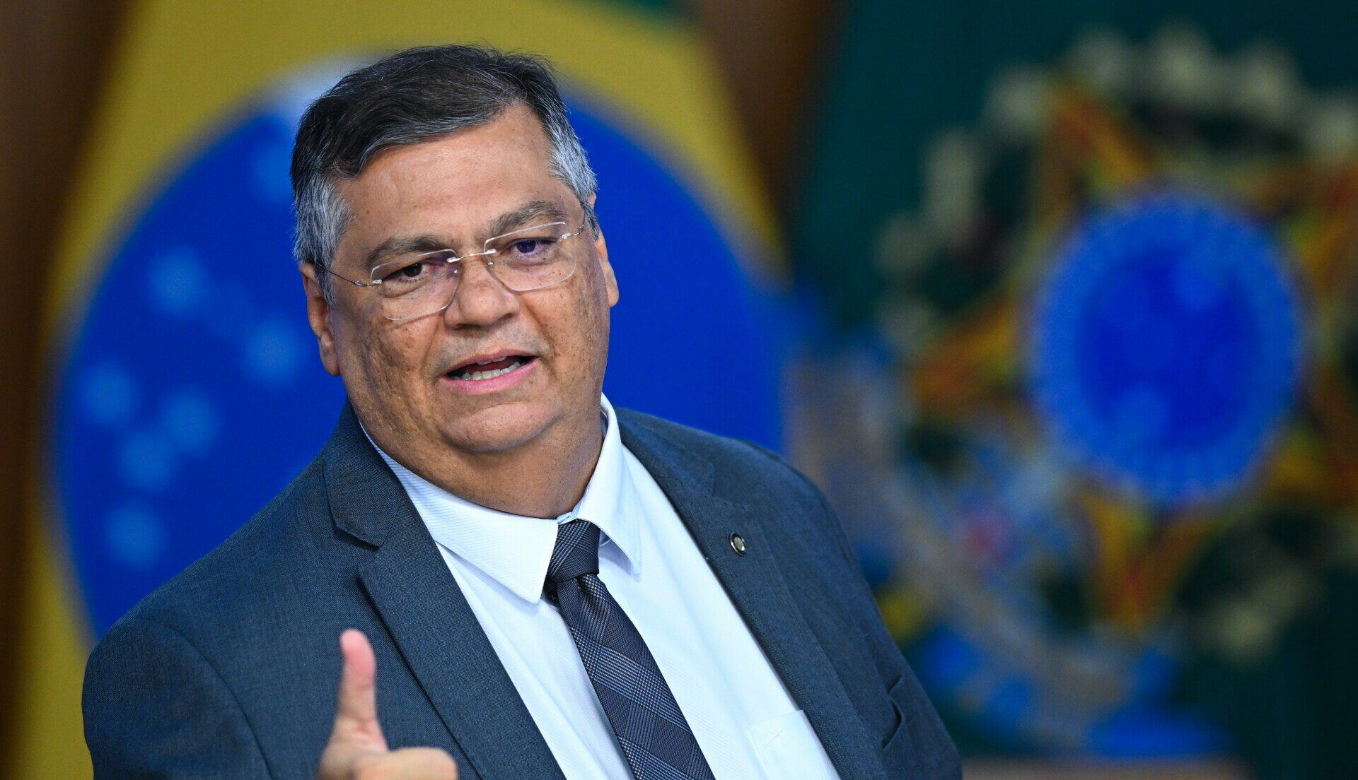 Ο υπουργός Δικαιοσύνης και Ασφάλειας της Βραζιλίας, Φλάβιο Ντίνο © EPA/Andre Borges