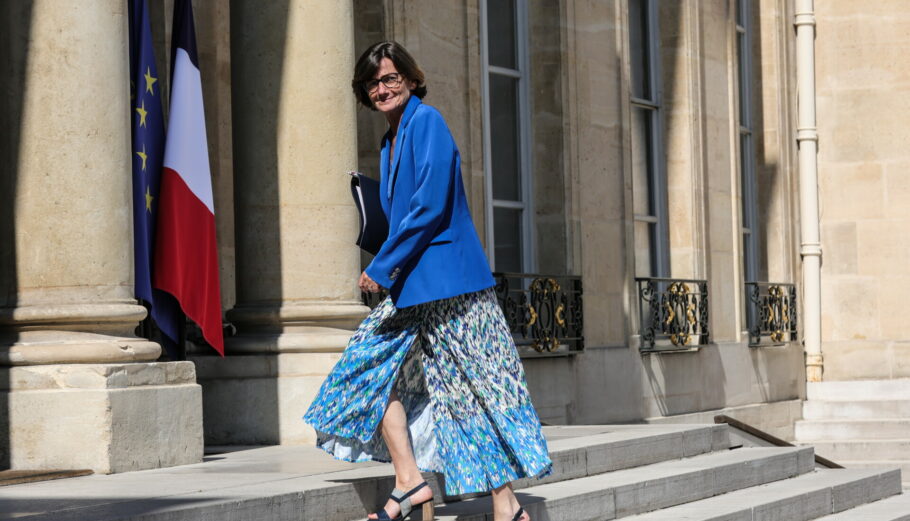 Η υπουργός υπουργός Υγείας της Γαλλίας, Άγκνες Φιρμίν Λε Μποντο@EPA/TERESA SUAREZ