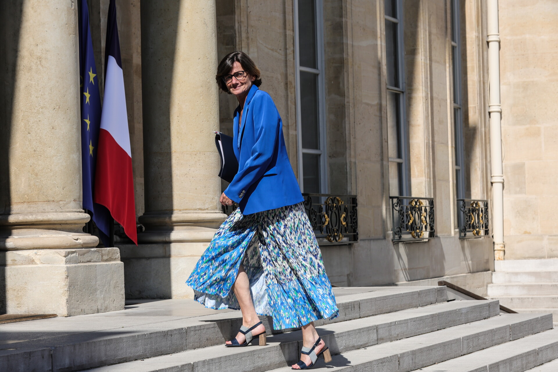 Η υπουργός υπουργός Υγείας της Γαλλίας, Άγκνες Φιρμίν Λε Μποντο@EPA/TERESA SUAREZ