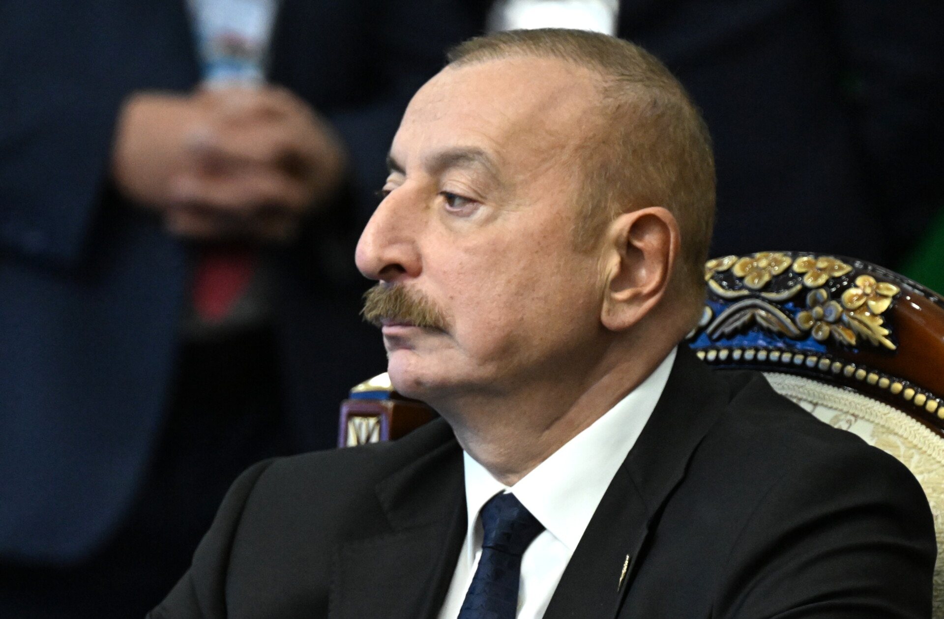 ο πρόεδρος του Αζερμπαϊτζάν, Ιλχάμ Αλίγιεφ © EPA/PAVEL BEDNYAKOV / SPUTNIK / KREMLIN POOL MANDATORY CREDIT