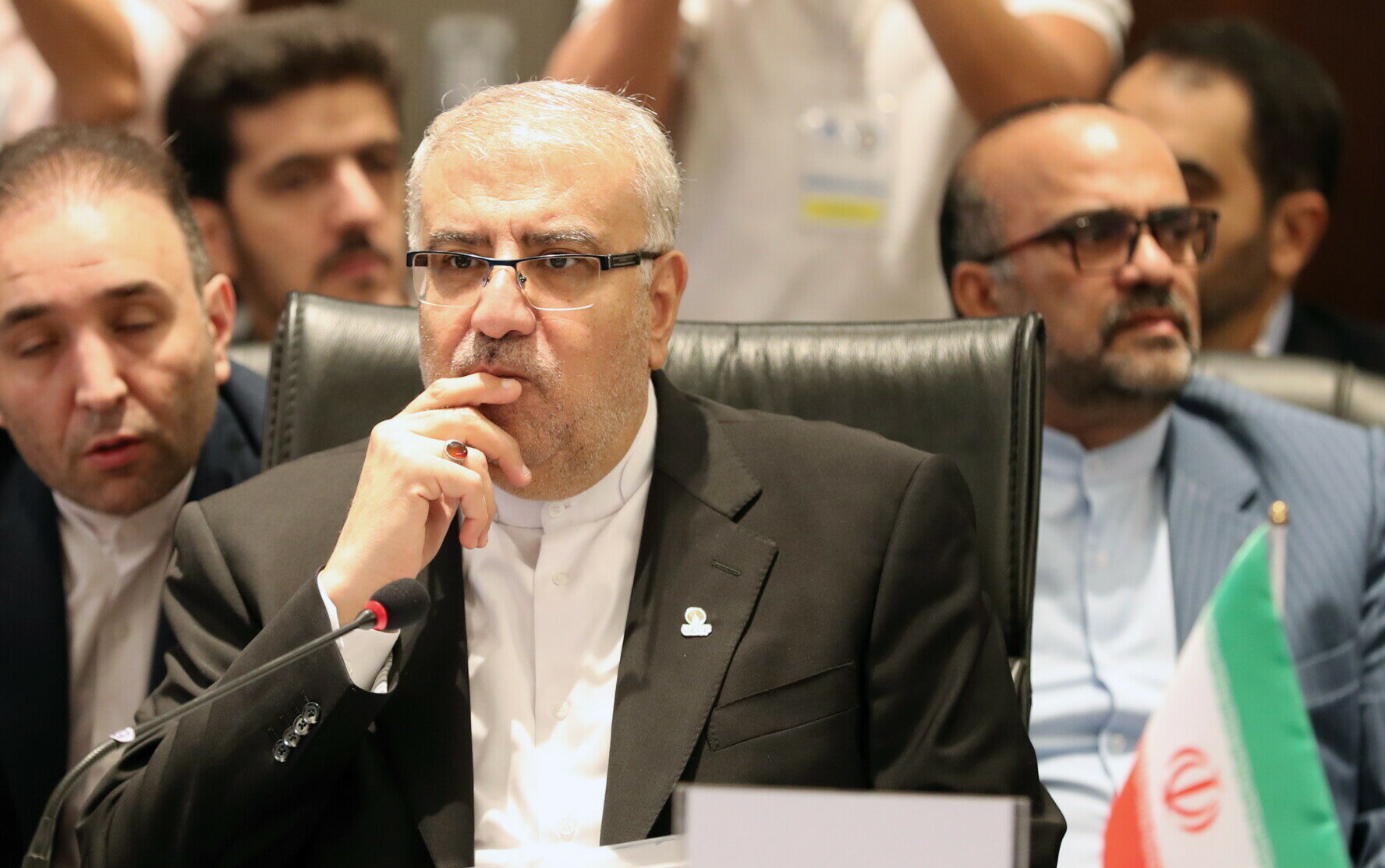 Ο υπουργός πετρελαίου του Ιράν, Τζαβάντ Όουτζι © EPA/KHALED ELFIQI