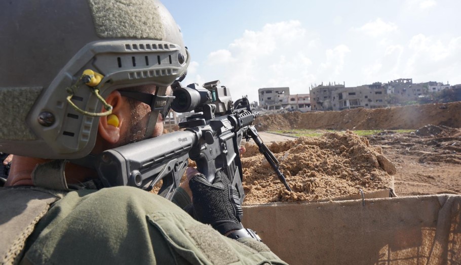 Ελεύθερος σκοπευτής του Ισραήλ στη Γάζα © IDF/Twitter