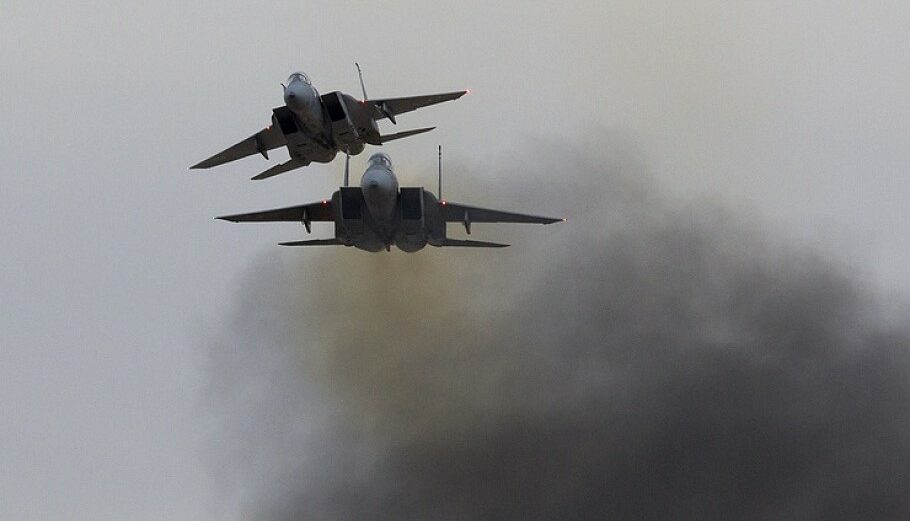 Ισραηλινά μαχητικά F-15 © EPA/JIM HOLLANDER