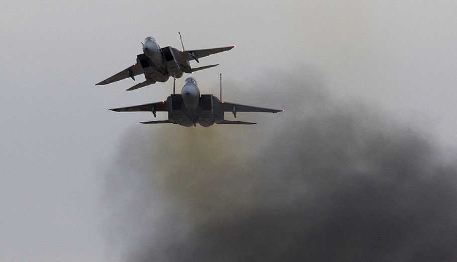Ισραηλινά μαχητικά F-15 © EPA/JIM HOLLANDER