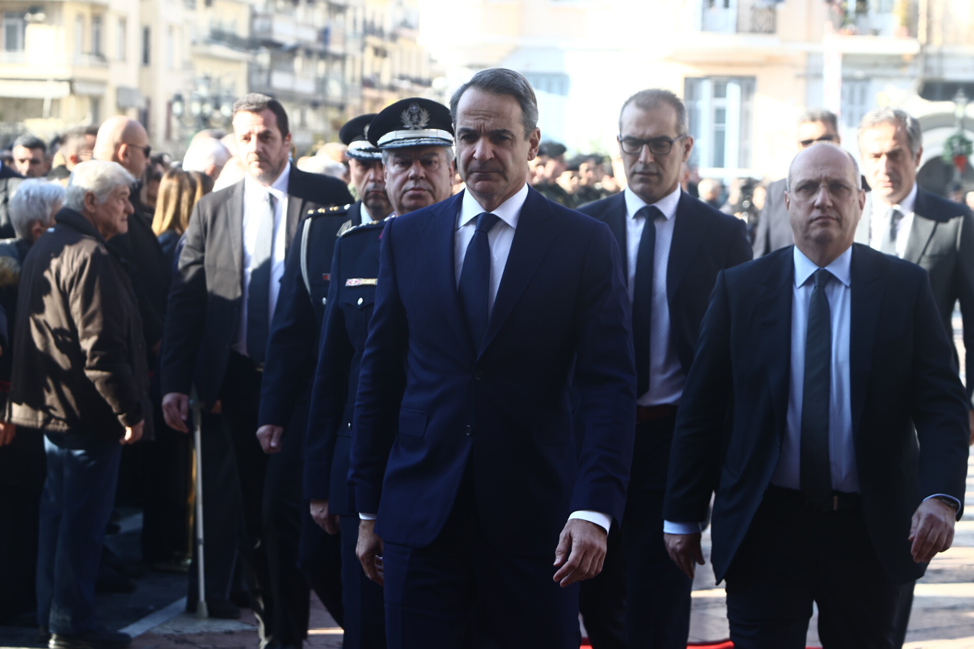 Σε κλίμα οδύνης η κηδεία του Γιώργου Λυγγερίδη, παρουσία Μητσοτάκη