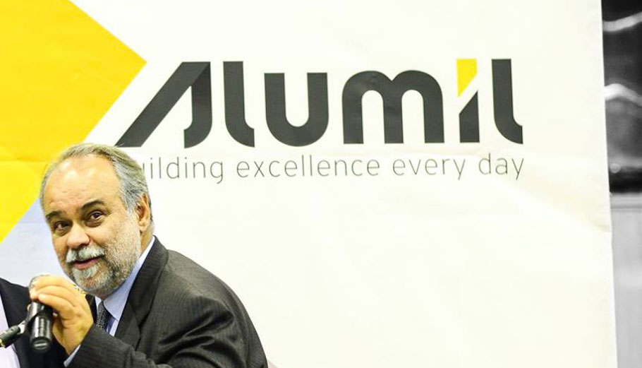 Ο ιδρυτής και CEO της Alumil, Γιώργος Μυλωνάς © facebook.com/AlumilGreece