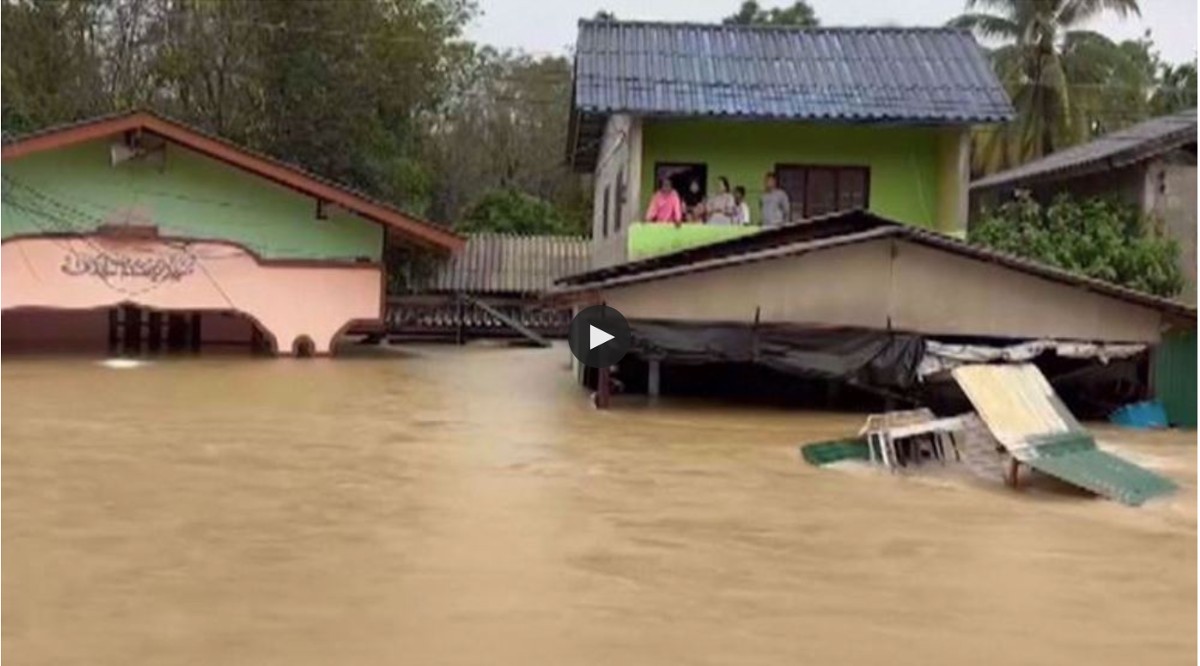 Πλημμύρες στη νότια Ταϊλάνδη