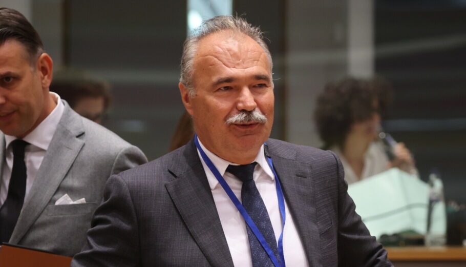 Ο Ούγγρος υπουργός Γεωργίας, Istvan Nagy © EPA/OLIVIER HOSLET