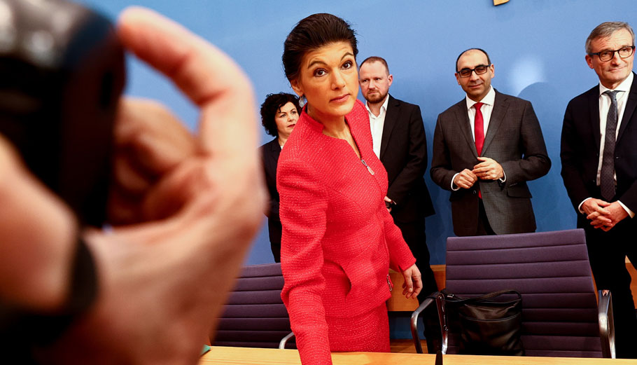 Sahra Wagenknecht © EPA/FILIP SINGER