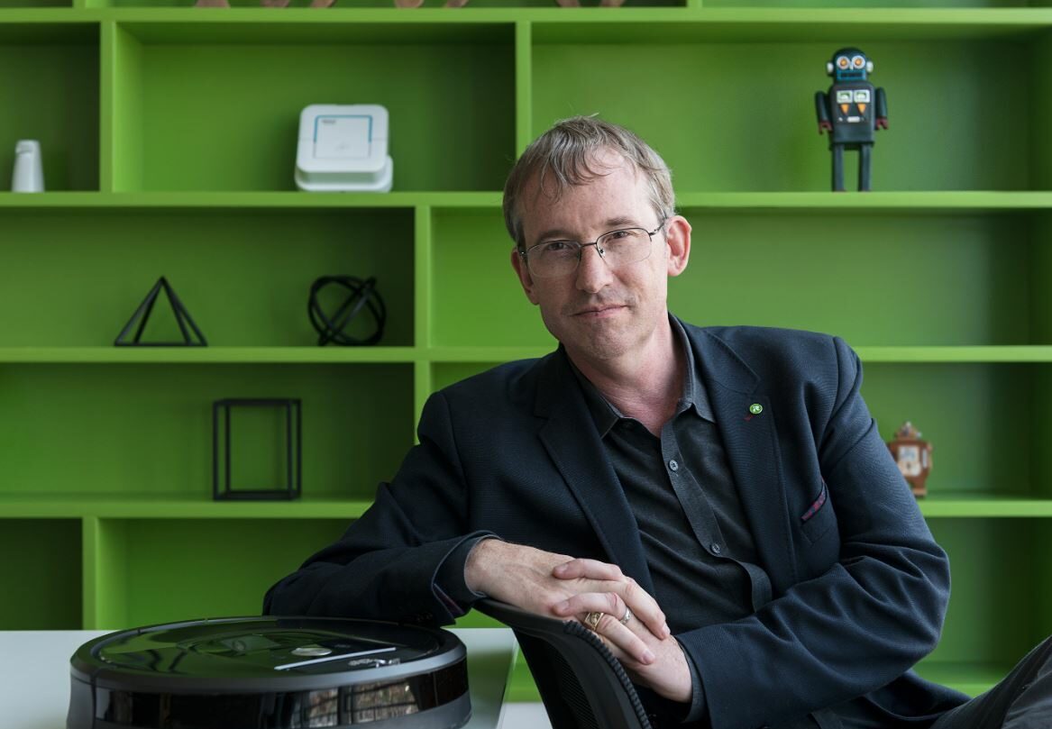 O ιδρυτής της iRobot, Colin Angle © https://investor.irobot.com/