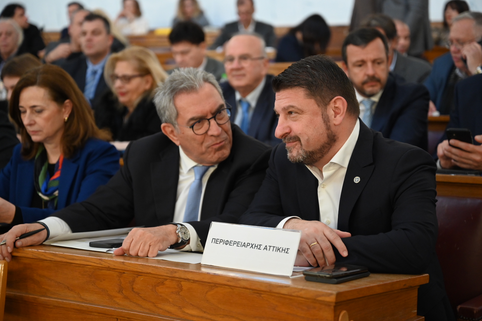 Πρόεδρος του Περιφερειακού Συμβουλίου Αττικής ο Βασίλης Καπερνάρος