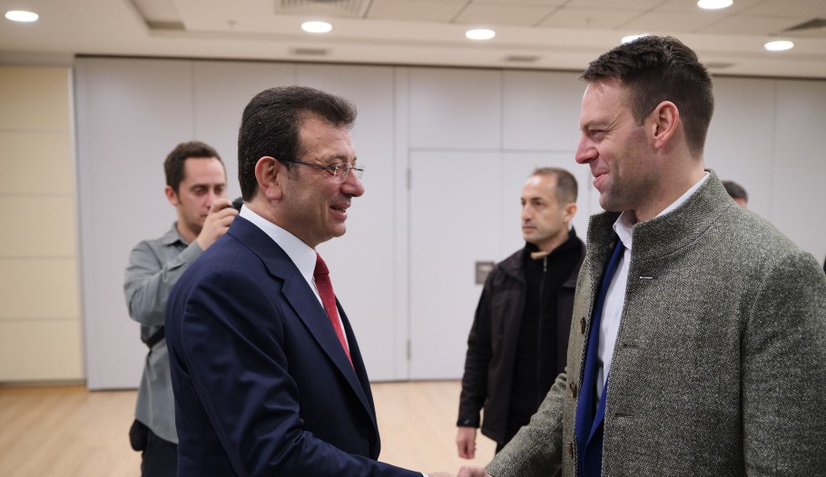 Κασσελάκης: Συνάντηση με Ιμάμογλου στην Κωνσταντινούπολη