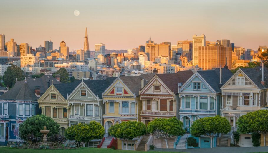 Κατοικίες στο Σαν Φρανσίσκο των ΗΠΑ © Unsplash