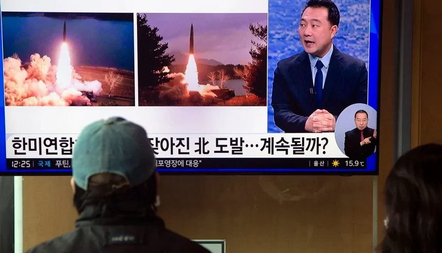 Εκτόξευση πυραύλου από τη Βόρεια Κορέα @EPA/JEON HEON-KYUN