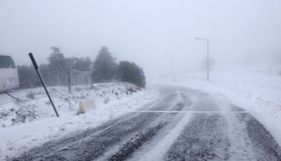 Χιόνια στην Πάρνηθα (φωτογραφία αρχείου)@ INTIME