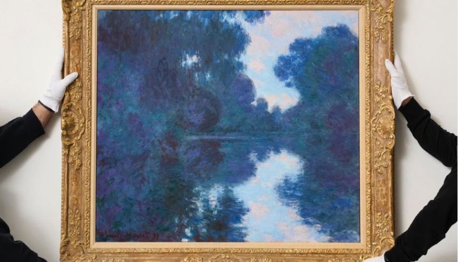 «Matinée sur la Seine, temps net» του Μονέ @ https://www.instagram.com/christiesinc/