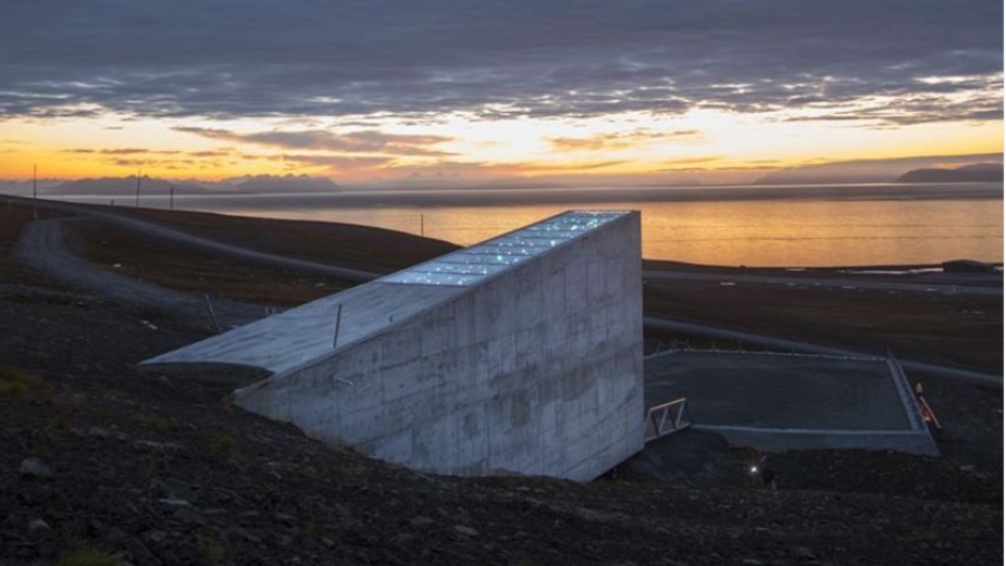 Svalbard Global Seed Vault @ https://www.instagram.com/p/Bbv4czsn-1R/