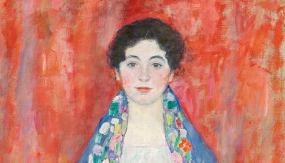 Το έργο του Κλιμτ που θα δημοπρατηθεί @ https://imkinsky.com/en/press/rediscovered-portrait-of-a-young-female-by-gustav-klimt-offered-in-special-auction-at-viennas-auction-house-im-kinsky