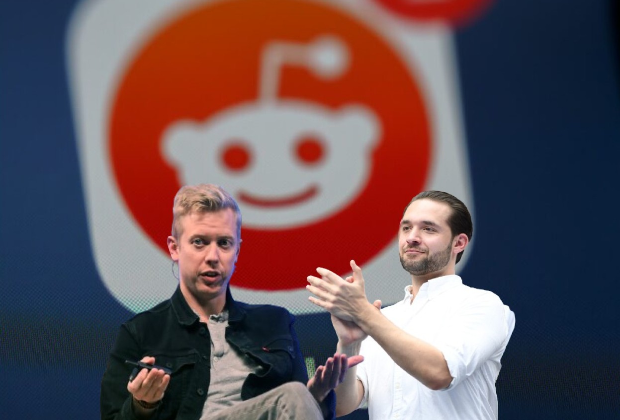 Οι ιδρυτές του Reddit Alexis Ohanian και Steve Huffman © EPA/LUKAS COCH AUSTRALIA AND NEW ZEALAND OUT/EPA/MIGUEL A. LOPES/Unsplash/Powergame.gr