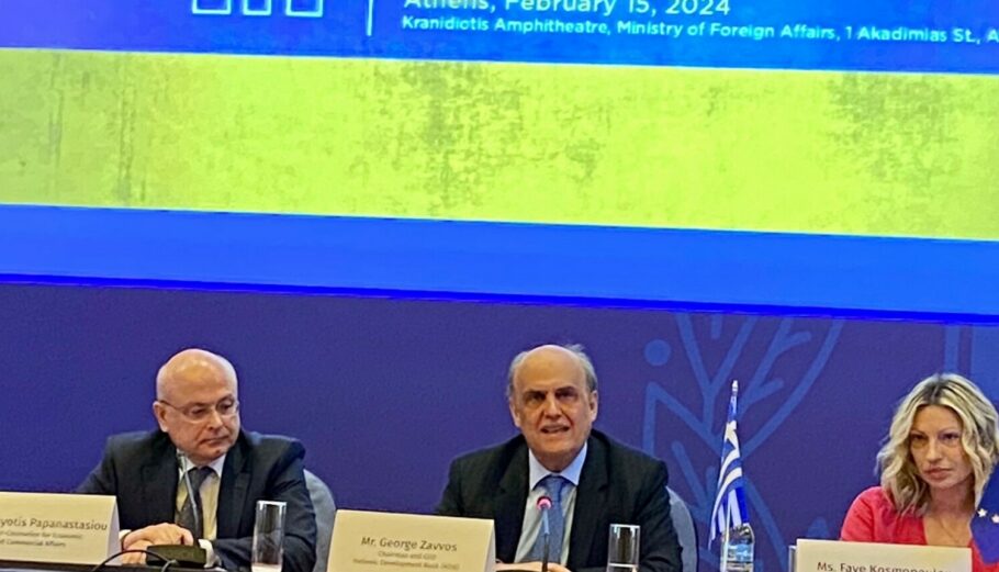 Ο Πρόεδρος και CEO της Ελληνικής Αναπτυξιακής Τράπεζας-HDB, Γεώργιος Ζαββός © HDB