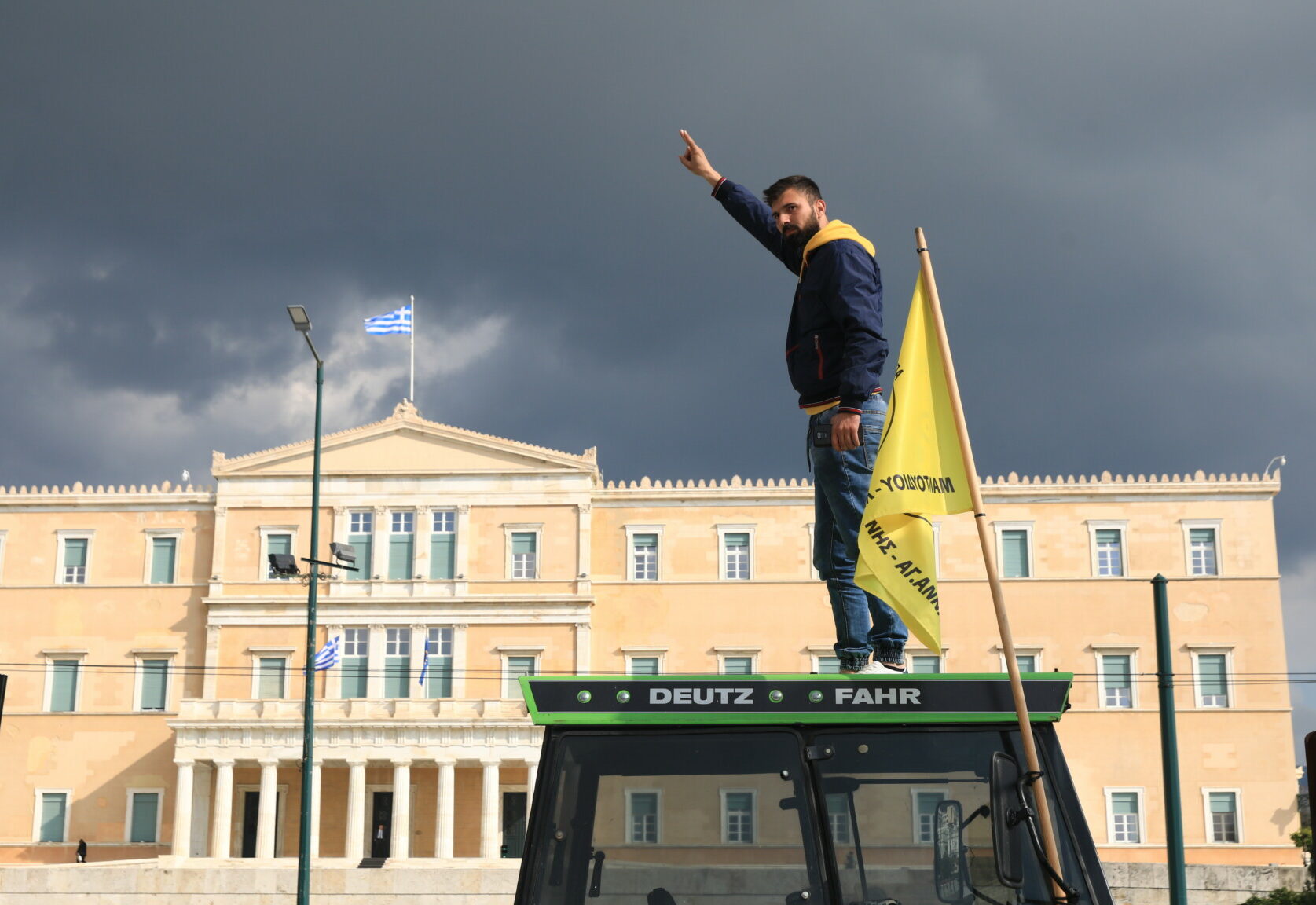 Έφτασαν στο Σύνταγμα οι αγρότες © ΓΙΑΝΝΗΣ ΠΑΝΑΓΟΠΟΥΛΟΣ/EUROKINISSI