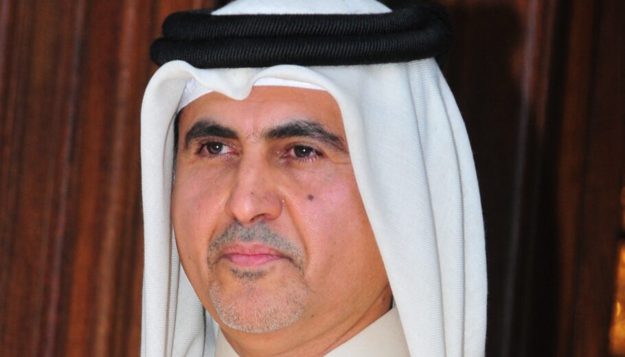 Ο πρέσβης του Κατάρ Αλί μπιν Σαλφάν Αλ Μανσούρι Πηγή: ΑΠΕ