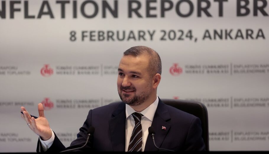 Φατίχ Καραχάν, διοικητής της Τουρκικής Κεντρικής Τράπεζας © EPA/NECATI SAVAS