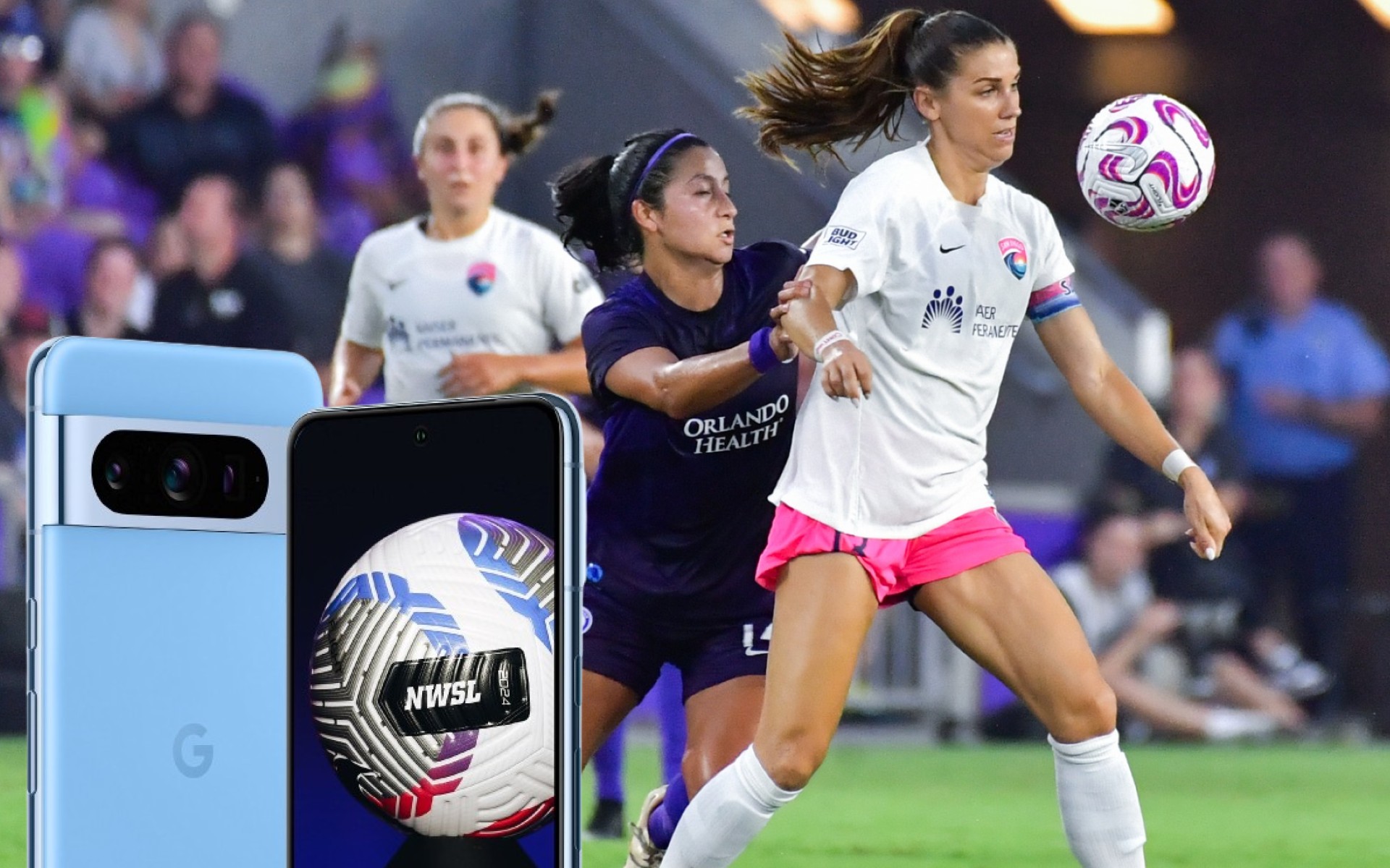 Το Google Pixel είναι το επίσημο κινητό της National Women's Soccer League (NWSL) © facebook.com/NWSL / powergame.gr