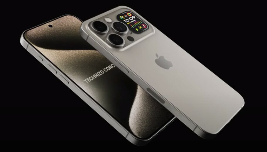 Πιθανή εμφάνιση του iPhone 16 pro © Printscreen Youtube