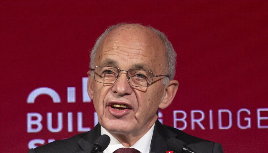 Ο πρώην υπουργός Οικονομικών της Ελβετίας, Ουέλι Μάουρερ © EPA/SALVATORE DI NOLFI