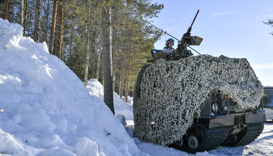 Σουηδικός στρατός © EPA/NAINA HELEN JAAMA