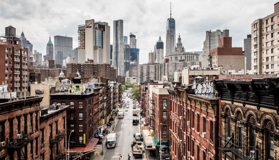 Σπίτια στη Νέα Υόρκη των ΗΠΑ © Pixabay