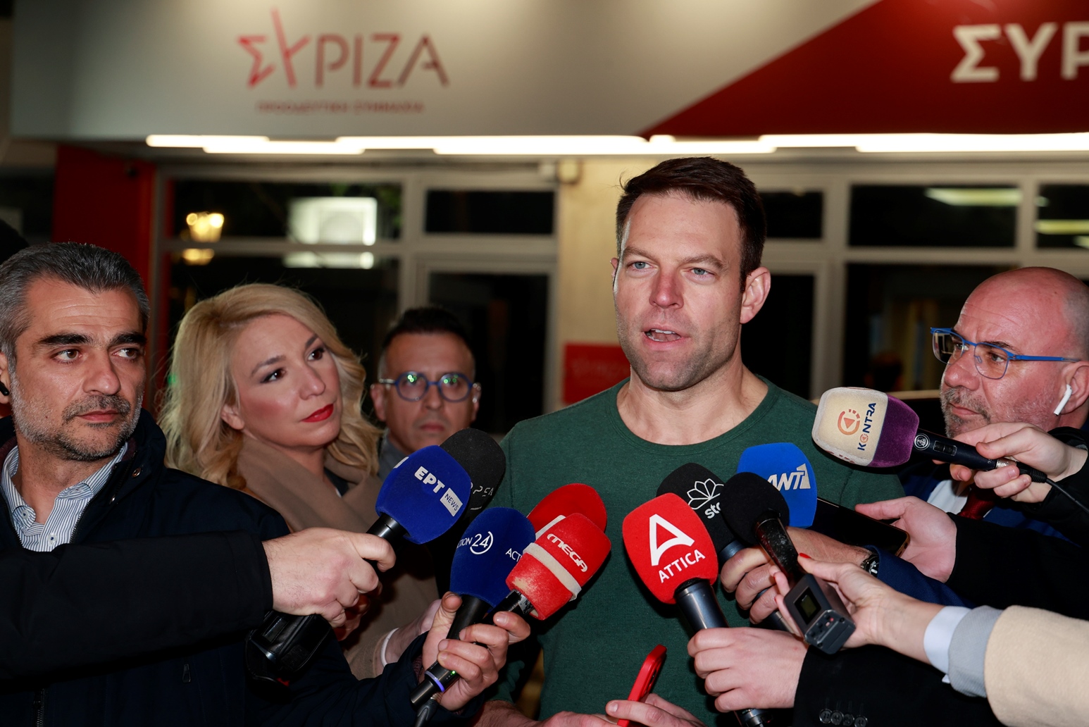 Ο Στέφανος Κασσελάκης © ΓΙΩΡΓΟΣ ΚΟΝΤΑΡΙΝΗΣ/EUROKINISSI