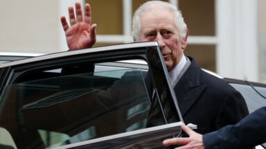 Ο βασιλιάς Κάρολος Γ' © EPA/ANDY RAIN