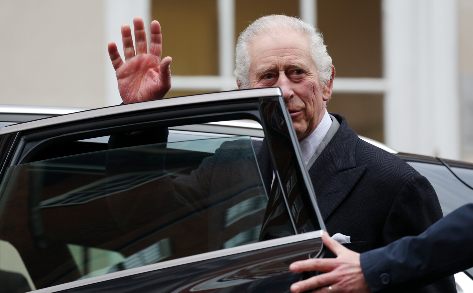 Ο βασιλιάς Κάρολος Γ' © EPA/ANDY RAIN