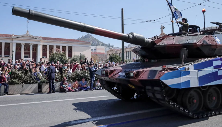 Στρατιωτική παρέλαση την 25η Μαρτίου © EUROKINISSI/ΚΩΣΤΑΣ ΤΖΟΥΜΑΣ