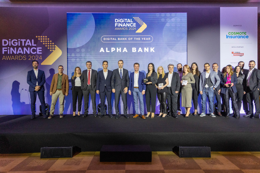 Η Alpha Bank στα Digital Finance Awards 2024©Alpha Bank