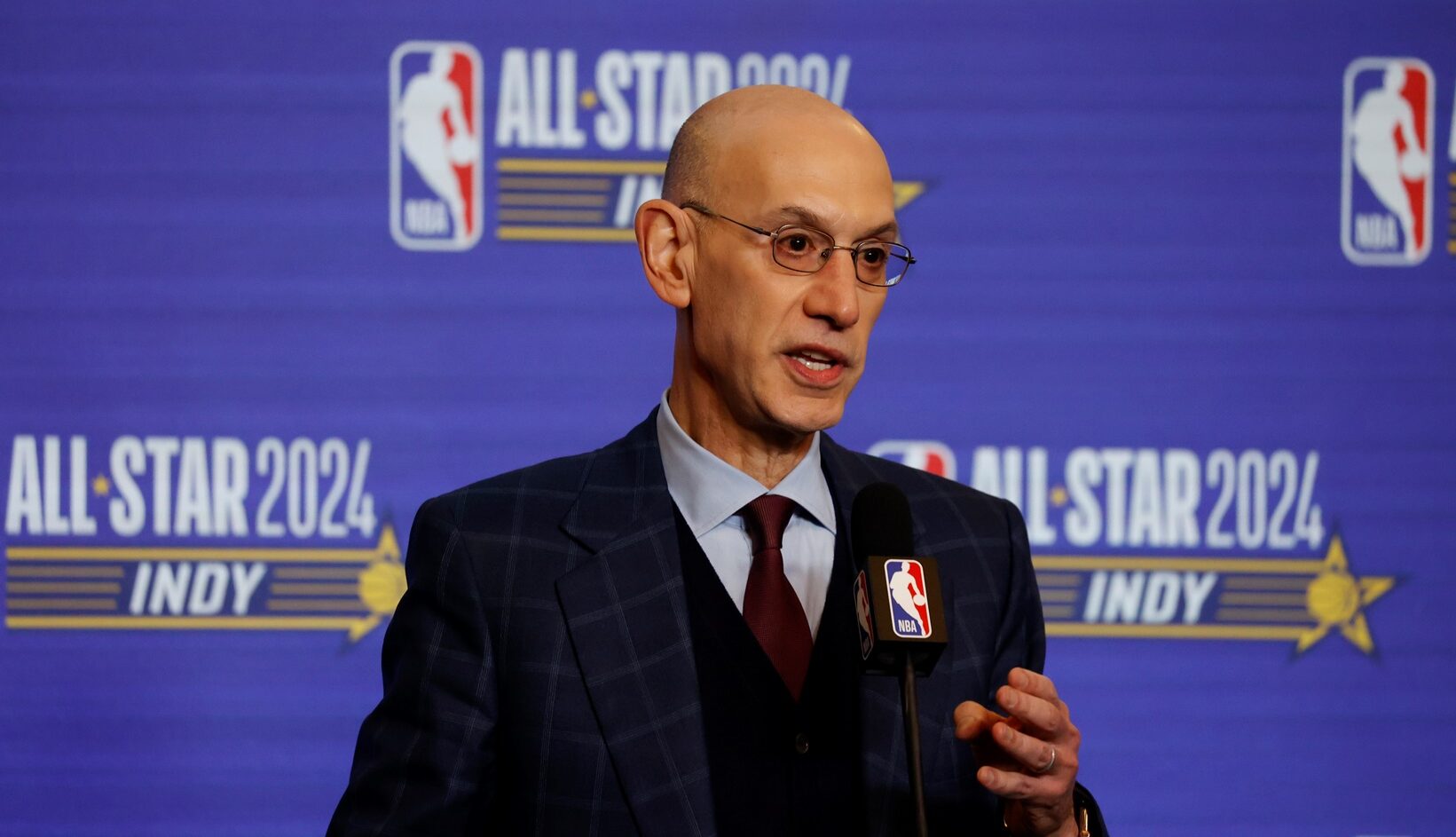 Ο CEO του NBA, Άνταμ Σίλβερ © EPA/BRIAN SPURLOCK SHUTTERSTOCK OUT