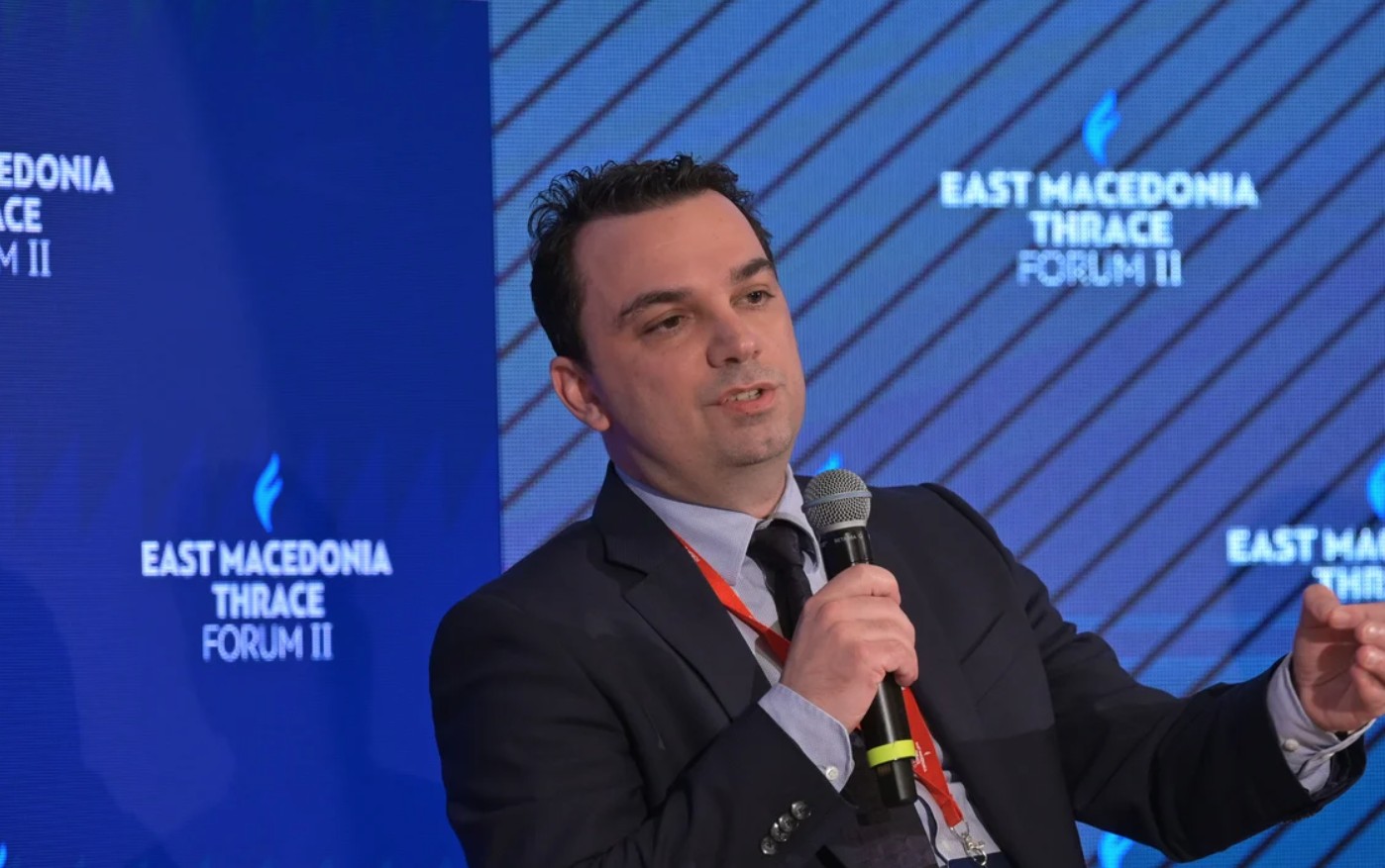 O Μπάμπης Θαμνίδης, Chief Financial Officer Greece, Japan Tobacco International © East Macedonia & Thrace Forum