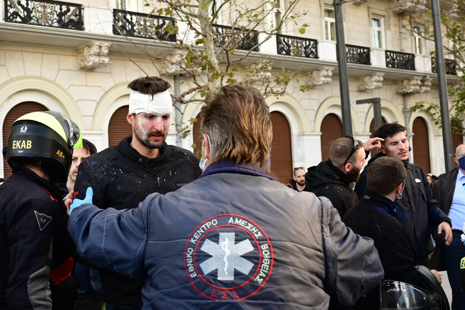 Επεισόδια στο πανελλαδικό πανεκπαιδευτικό συλλαλητήριο κατά του νομοσχεδίου για τα μη κρατικά πανεπιστήμια στην Αθήνα© ΜΙΧΑΛΗΣ ΚΑΡΑΓΙΑΝΝΗΣ/EUROKINISSI