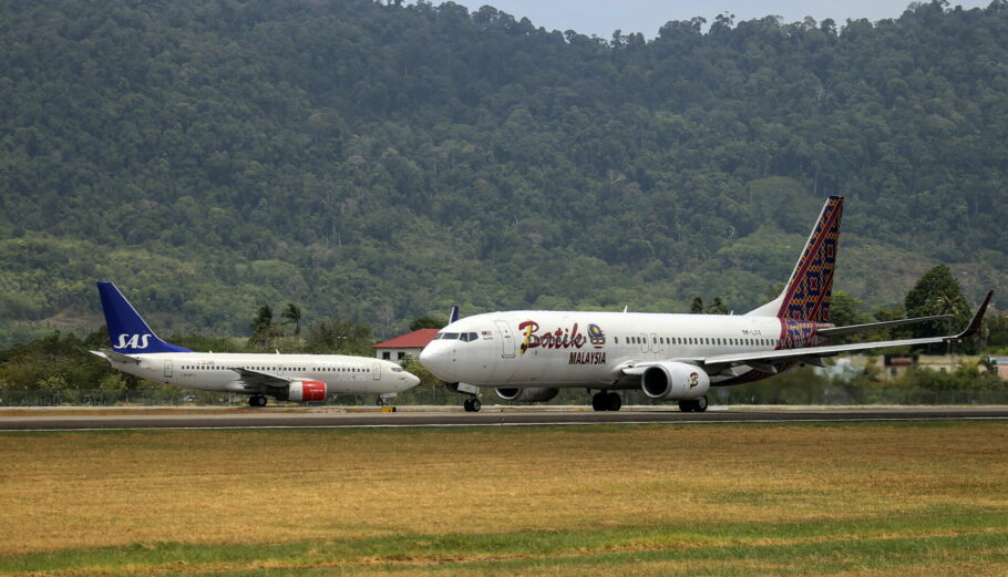 Αεροπλάνο της Batik Air στην Ινδονησία © EPA/FAZRY ISMAIL