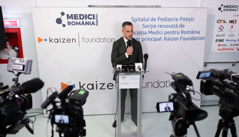 O Πρόεδρος του Kaizen Foundation, Πάνος Κωνσταντόπουλος, μιλάει για το έργο της ανακαίνισης στα Ρουμανικά ΜΜΕ©ΔΤ