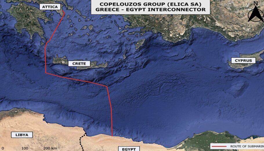 Η ηλεκτρική διασύνδεση Ελλάδας-Αιγύπτου © copelouzos.gr